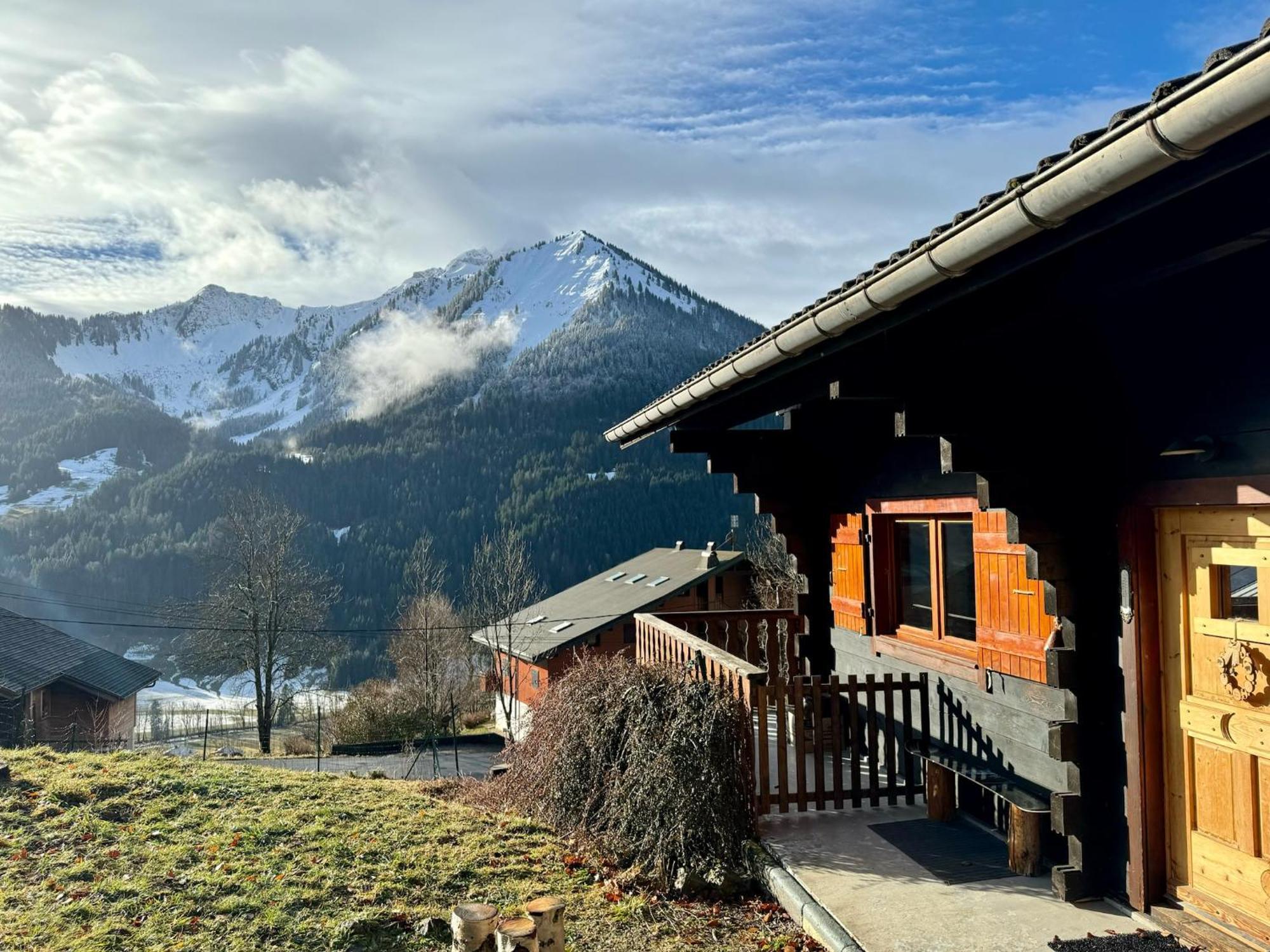 Charming, Cosy Chalet Nestled In A Breathtaking Surrounding With Spectacular, Stunning Mountain Views Abondance Exterior foto
